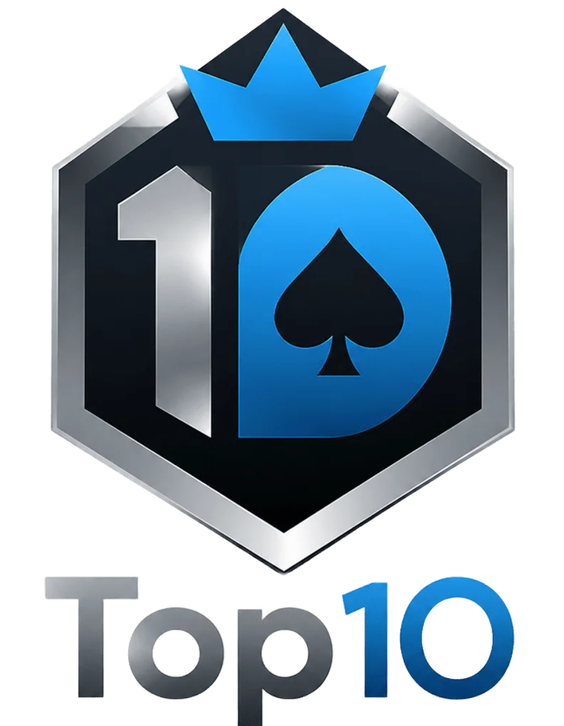 Top10 Kasino Suomi -logo nettikasinoiden vertailusivustolle