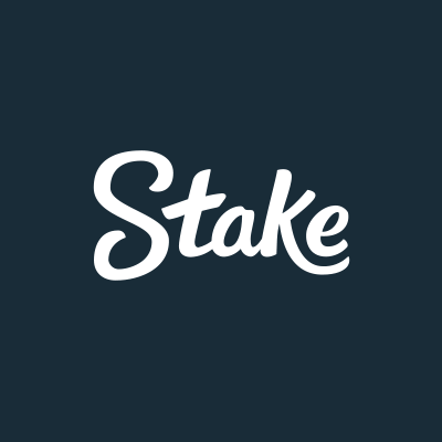 Stake-kasinon logo kryptokasinoiden vertailussa