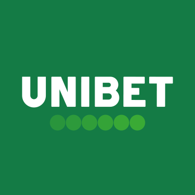 UniBet-logo kasinon ja vedonlyönnin kortissa